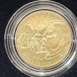 2016 100th Ann. Ntl Park Serv. UNC Gold $5 Coin