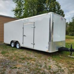 2017 Team Spirit Enclosed Trailer, inside measures