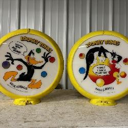 Looney Tunes Double Sided Magic Gumballs plastic vending toppers