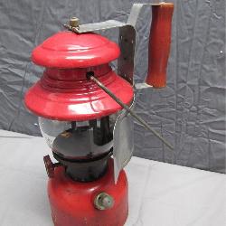 Vintage Original Red Coleman 1973184 200A Lantern