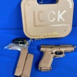 465EP  GLOCK 19X 9MM (TAN) EXTRA CLIPS NIB