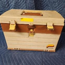 Plano 757 tackle box with contents