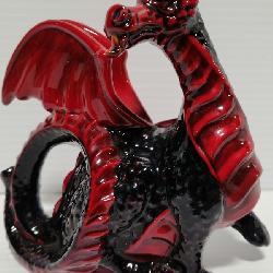 Royal Doulton Flambe Dragon - Signed