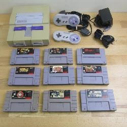 SNES Super Nintendo Console Bundle