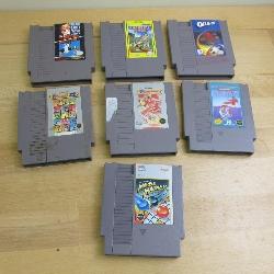 Lot of 7 NES Nintendo Games