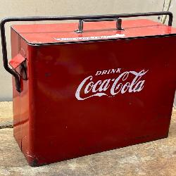 1930s American Airlines Coca Cola Cooler Caddy