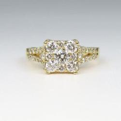 Dazzling Extra Fine Diamond Ring