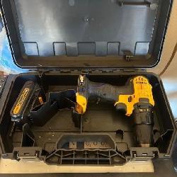 DeWalt 20V Cordless Drill with Case and Battery