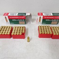 100-32 Auto Sellier & Bellot 73gr FMJ