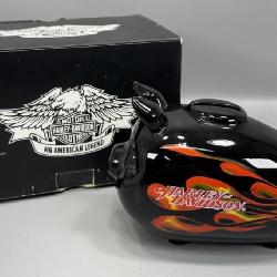 Harley Davison hog motorcycle tank piggy bank 4.5