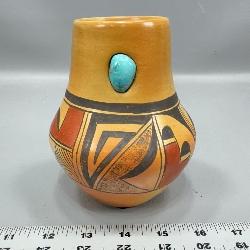 1976 Susie Youvella Hopi Tradional Polychrome >