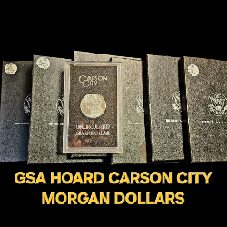 GSA Hoard Carson City Morgan Dollars