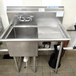 39-INCH 1-COMPARTMENT SINK