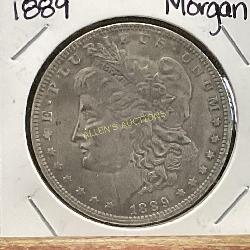 1889 MORGAN SILVER DOLLAR