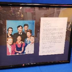 Happy Days Ron Howard Framed Contract