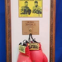 Joe Frazier & Muhammad Ali Autographed Boxing Gloves