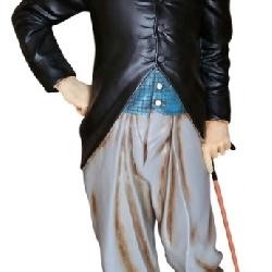 Life Sized Charlie Chaplin Sculpture