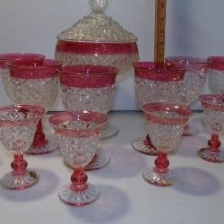 Vintage glass ware