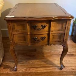 French-Style End Table