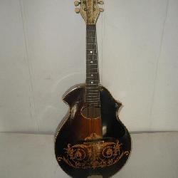 VINTAGE KAY KRAFT ACOUSTIC MANDALIN DAMAGED BRIDGE