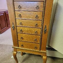 free standing jewelry box