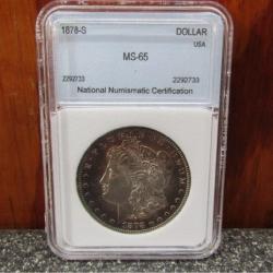 1878-S MS65 Silver Morgan Dollar