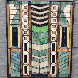 Leaded Glass Panel Arts & Crafts