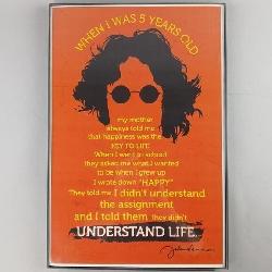 John Lennon Key To Life Poster