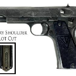 Polish German Occupation VIS Model 35 Pistol with Shoulder Slot