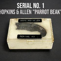 FIrst Hopkins and Allen Parrot Beak Pistol in Existence. Serial Number 1 - Early 