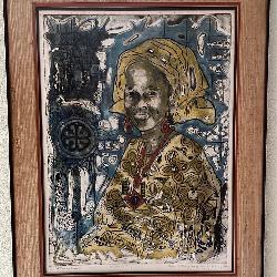 Original Signed ï¿½The Zomba Womanï¿½ Picture