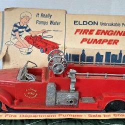 1950's Eldon Toy Fire Engine Pumper