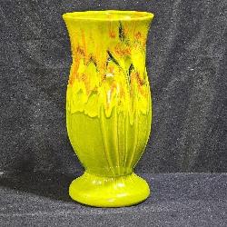 California Originals Large Pottery Yellow Vase