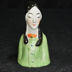 1930's Gentle Woman of Japan Ceramic Bell