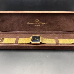 #4 • Baume & Mercier 18K Yellow Gold Watch with Original Box