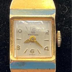 14k Gold Wakmann Swiss Watch