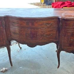 Beautiful Antique Sideboard Buffet Server