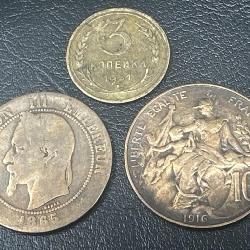 1865 French, 1916 French 10,1932 Russian 5