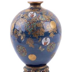 Japanese Porcelain Ko Kutani Vase