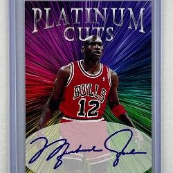 Michael Jordan ERROR Platinum Cuts Kobe Brya