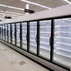 2018 HUSSMANN RL FREEZER DOOR CASES - SOLD BY THE DOOR - REMOTE COOLED NO COMPRESSOR