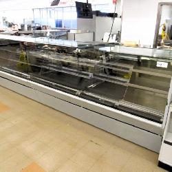 2018 HUSSMANN Q3-DV-8-R SERVICE DELI CASES (2-8FT) - REMOTE COOLED NO COMPRESSOR