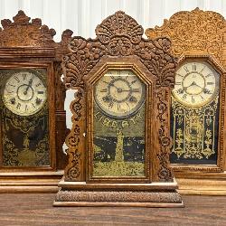 Fantastic Selection of Gingerbread Mantle Clocks