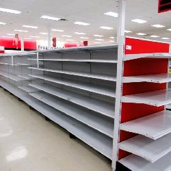2022 MADIX GONDOLA SHELVING 72IN TALL 20/22 - 40FT W/4FT END CAPS - SOLD BY THE FOOT