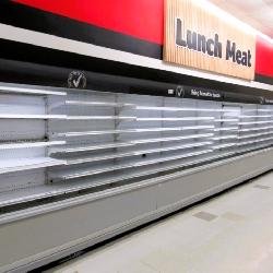  KYSOR D6H1 LUNCH MEAT CASES '98 (2-8FT, 2-12FT) - REMOTE COOLED NO COMPRESSOR