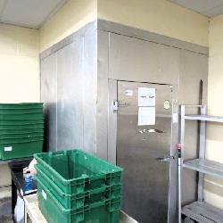 6FT X 7FT WALK-IN COOLER 8FT TALL - REMOTE COOLED NO COMPRESSOR