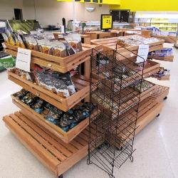 48-INCH 4-DECK BAKERY DISPLAY SHELVING