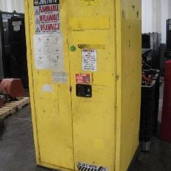 JUSTRITE FLAMMABLES CABINET 34x34x72 W/HEAVY DUTY