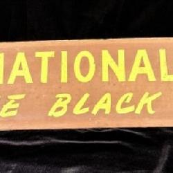 Original vintage First National Bank of the Black>