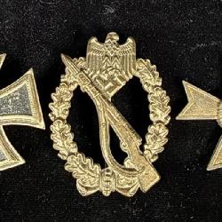 German infantry assault badge, German war merit >